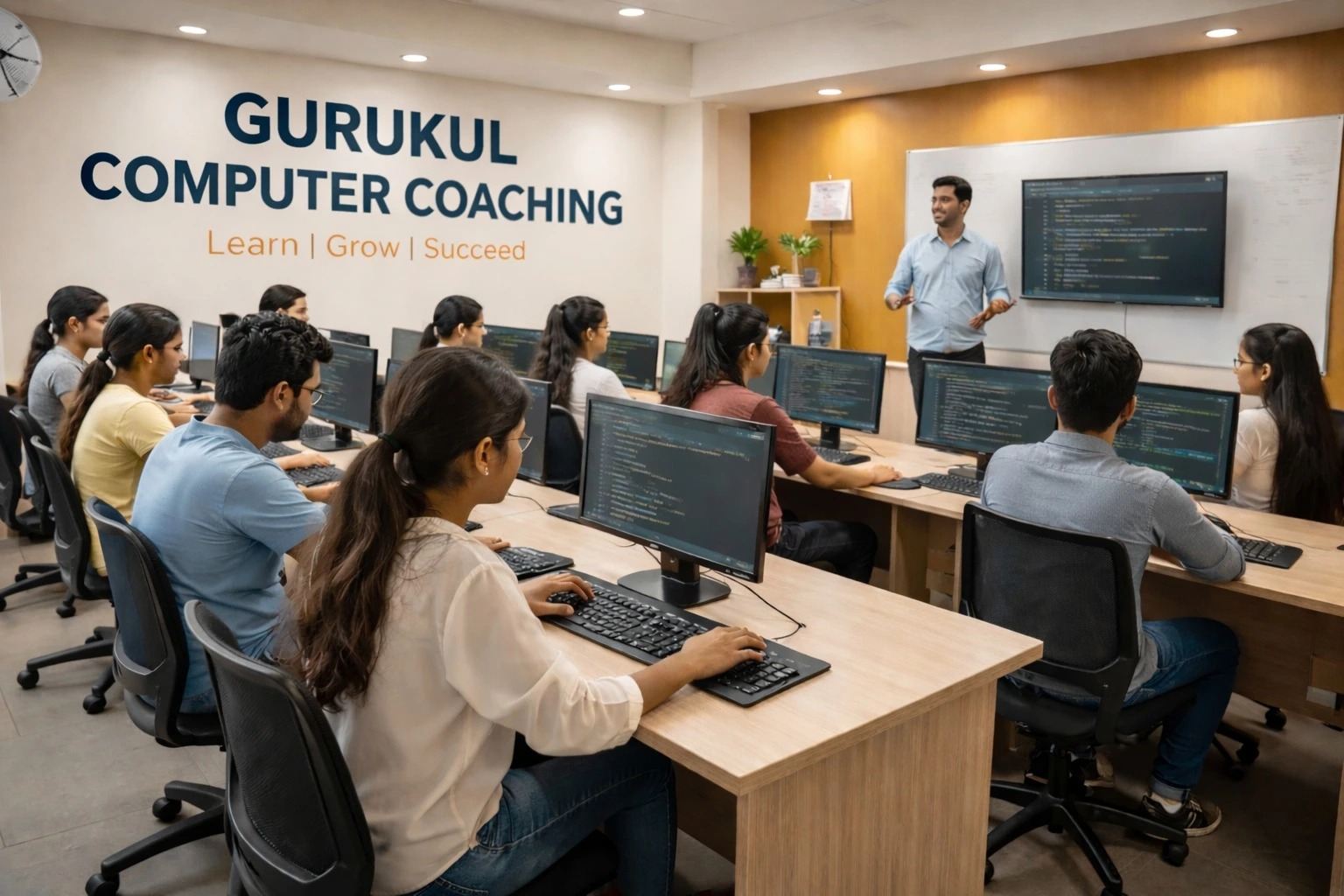 Computer Training Institute in India - Gurukul Computer Coaching